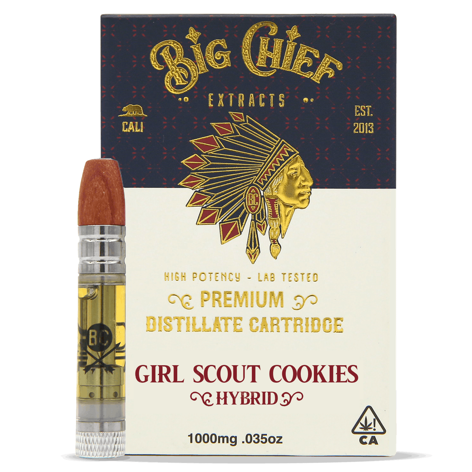 347657_gsc_wm_cart_hc.png BIG CHIEF- 1G CART- GIRL SCOUT COOKIES - Image 1