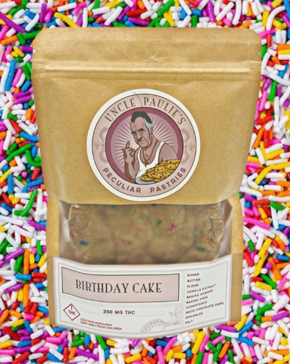 birthday-cake-250mg.png Baked Cookie- Birthday Cake – 250MG - Image 1