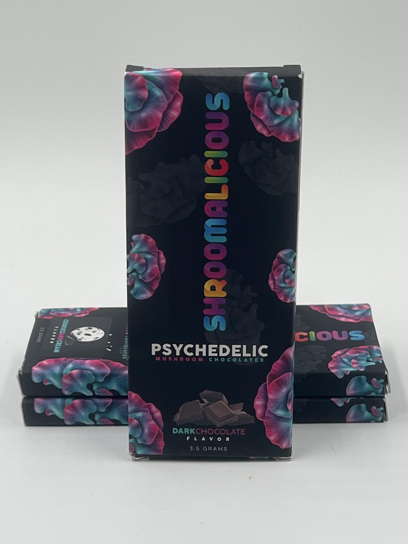 dark-ch-scaled-1.jpg SHROOMALICIOUS PSYCHEDELIC MUSHROOM CHOCOLATE BAR 3.5G (Dark Chocolate) $35 - Image 1