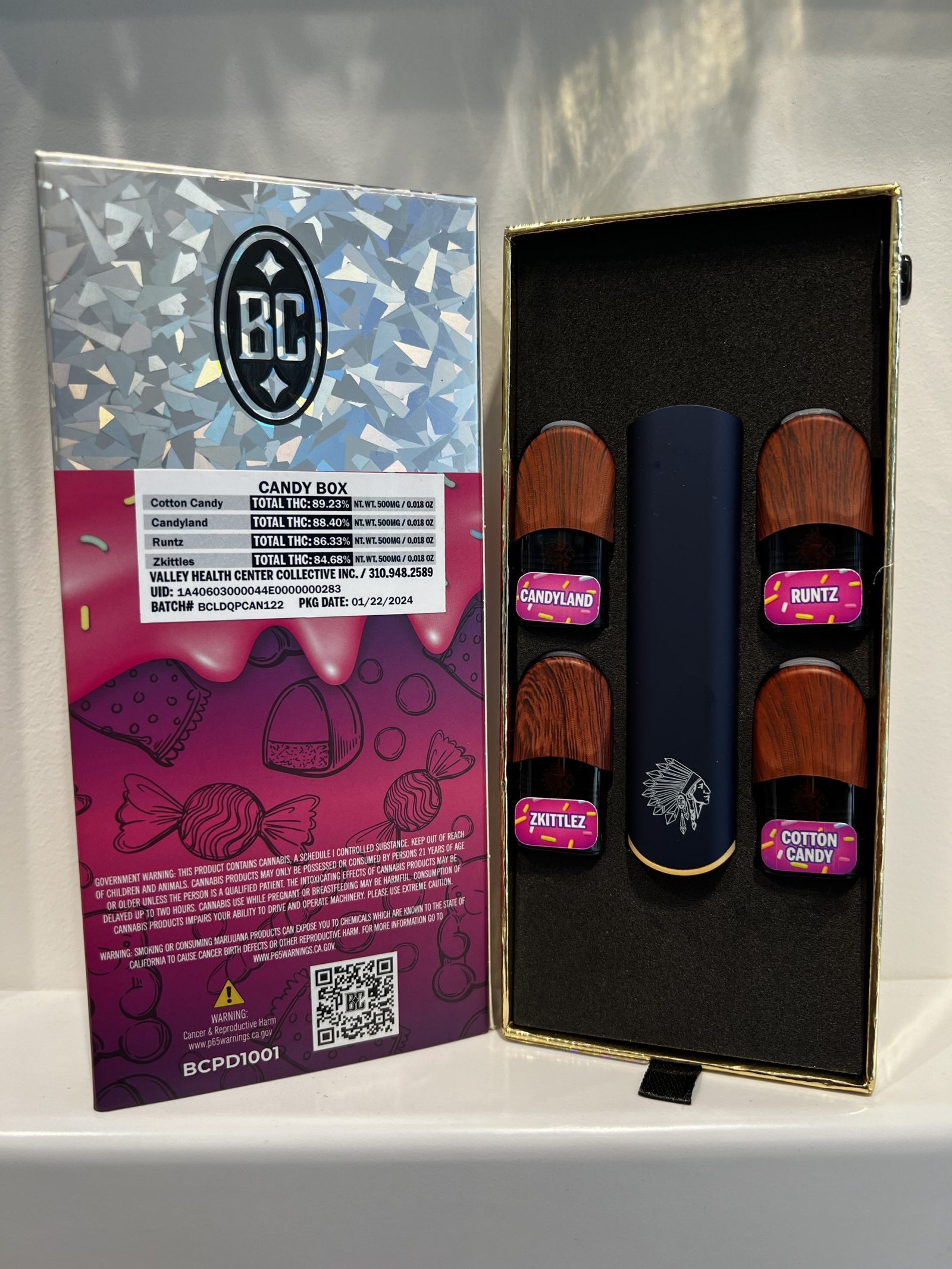 img_0989-scaled-1.jpg BIG CHIEF- On The Go QUAD POD- Liquid Diamonds Limited Edition- CANDY BOX - Image 1