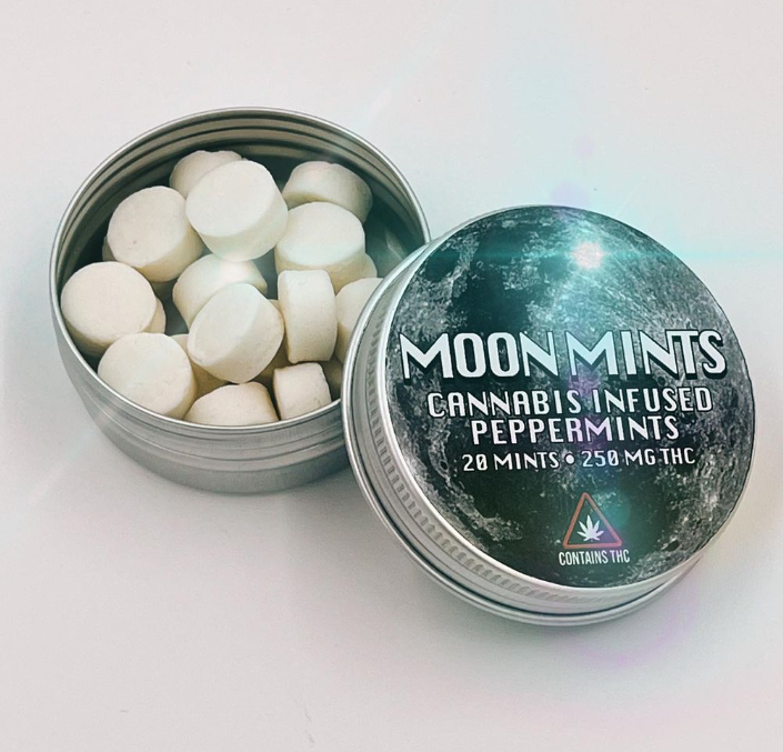 moonmints.png MOON MINTS- Cannabis Infused Peppermints- 250mg - Image 1