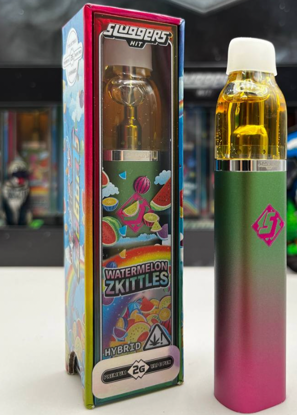 screen-shot-2024-06-24-at-2-25-06-pm.png SLUGGERS- PREMIUM CANNABIS- VAPE PEN 2G- WATERMELON ZKITTLES - Image 1